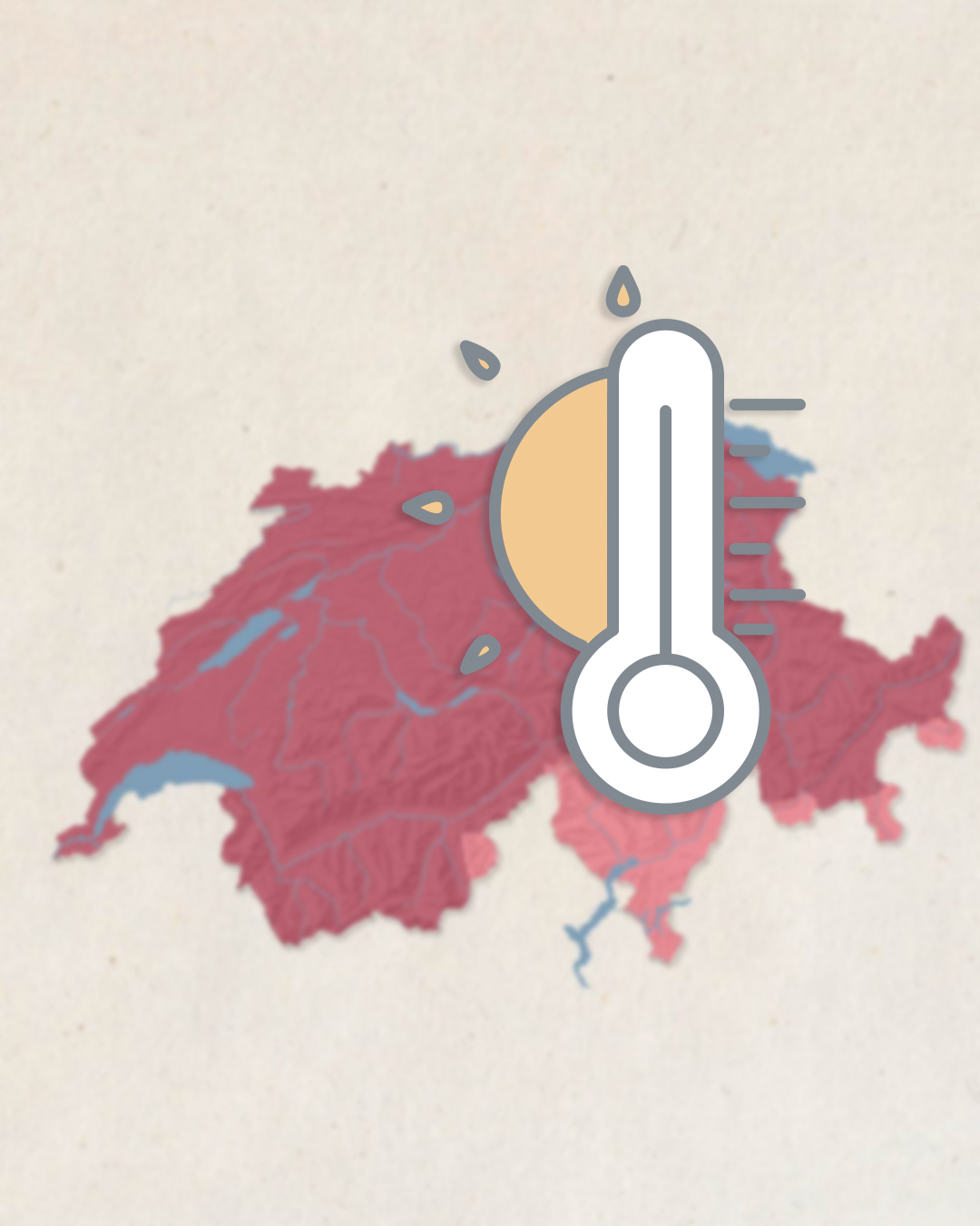 Temperaturas na Suíça