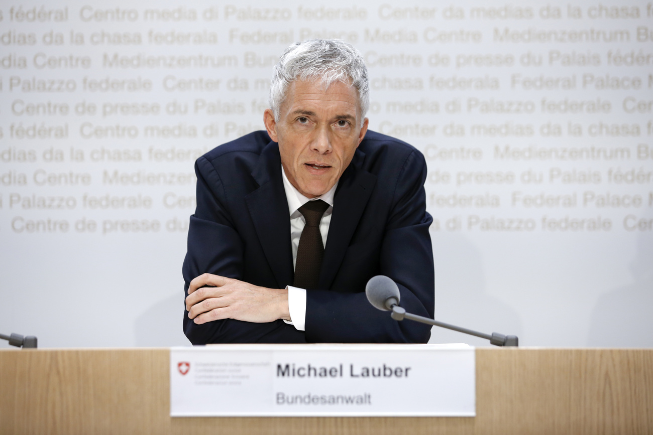 El exfiscal general de Suiza Michael Lauber