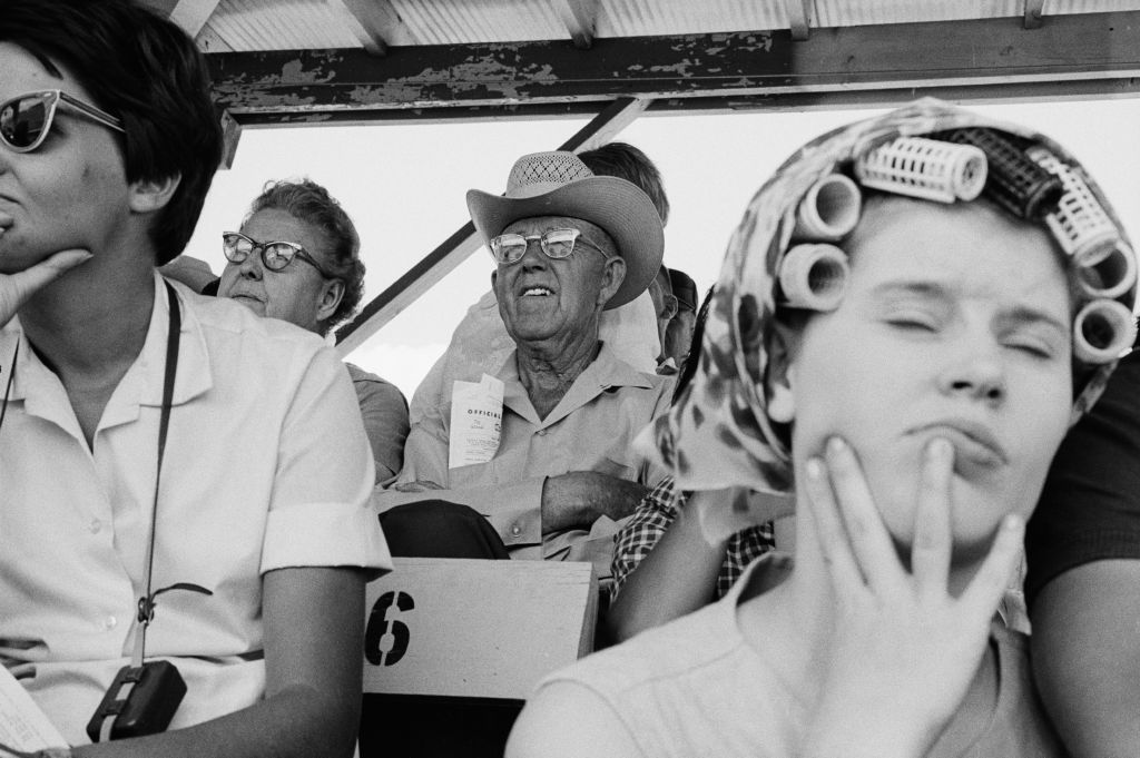 Homme avec un chapeau aux Etats-Unis