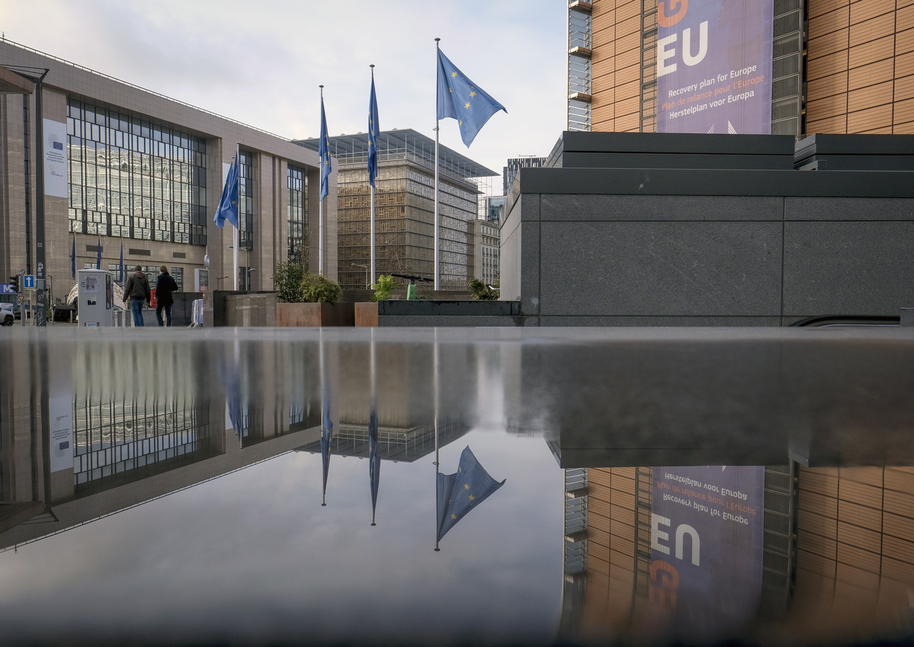 Berlaymont, sede de la Comisión Europea en Bruselas