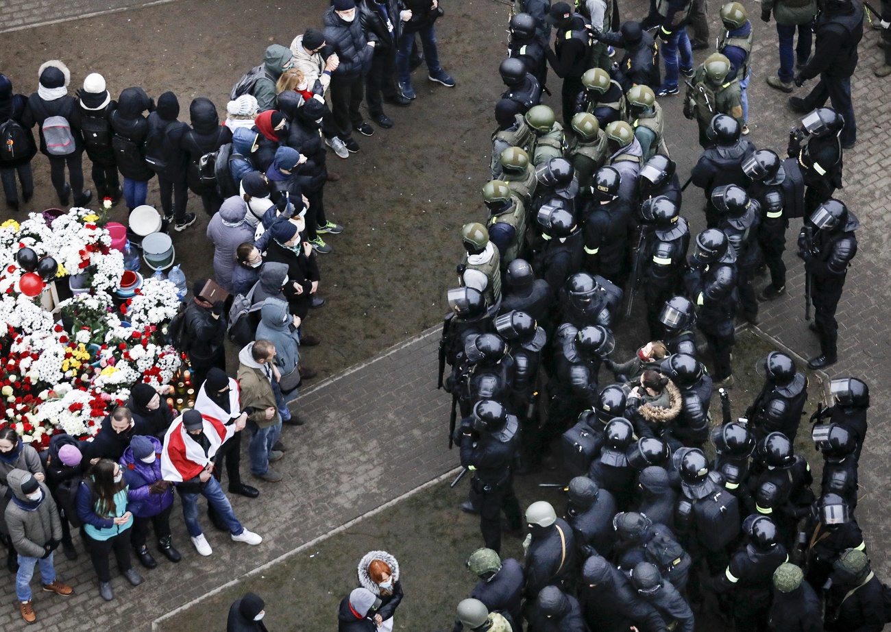Protest in Minsk