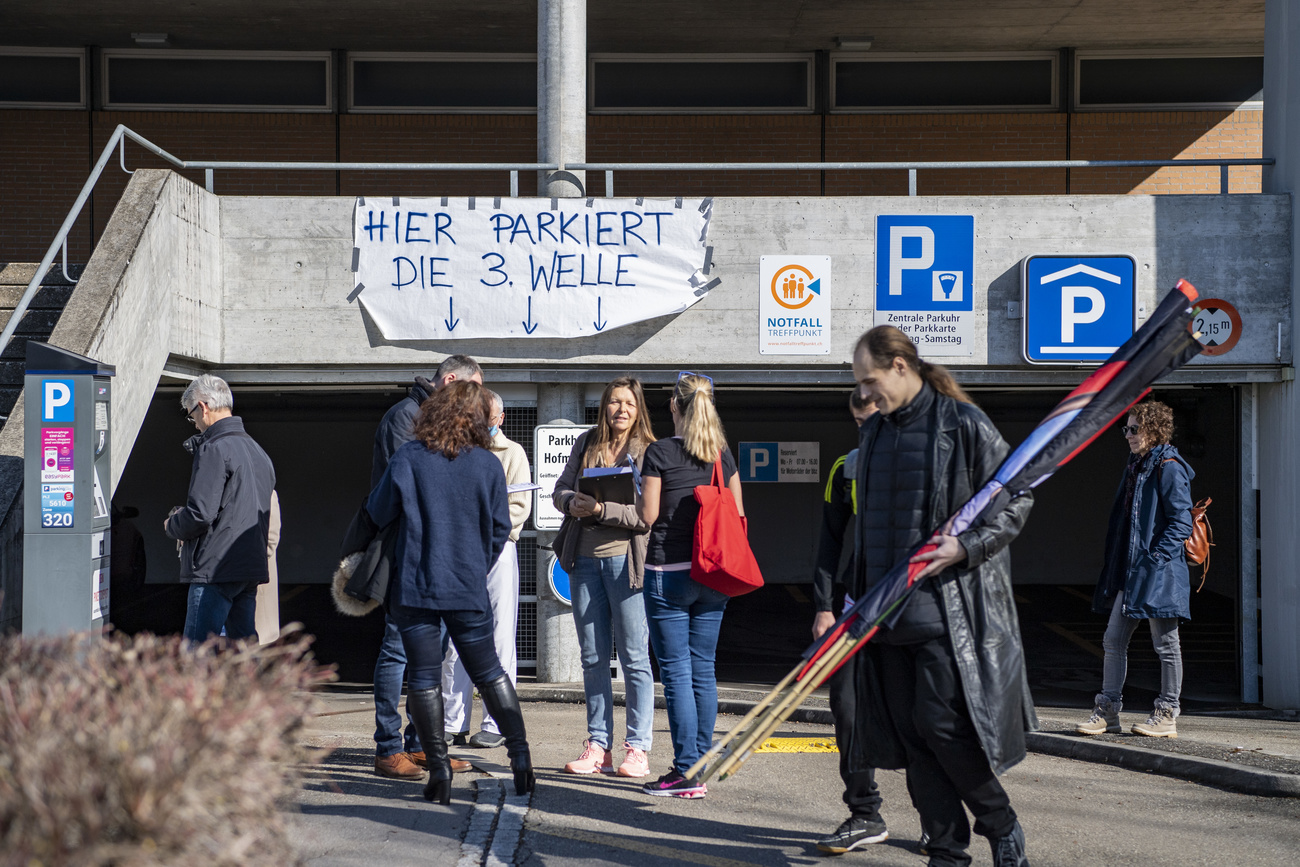 Demo gegen Corona