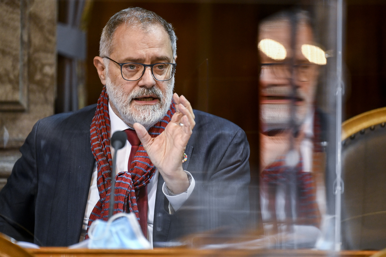 Carlo Sommaruga, member of the Swiss Parlament