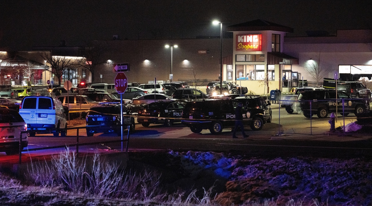 La scena della strage.