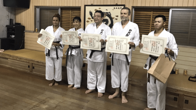 Bruno Humbel mit Judo-Diplom