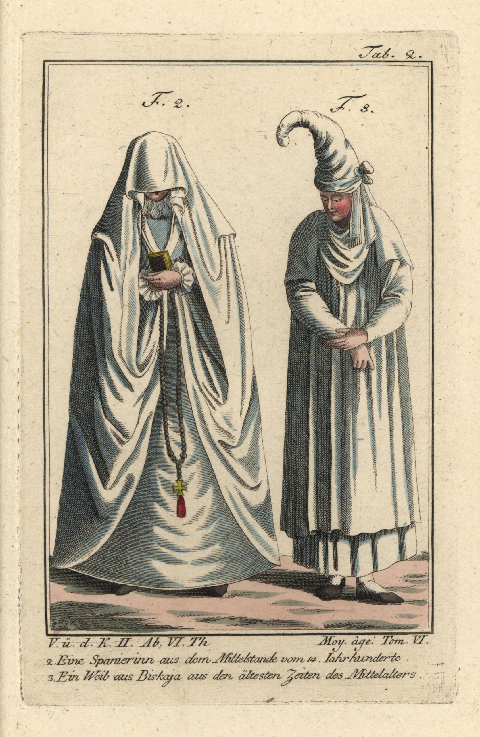 Spanish woman of the 14th century