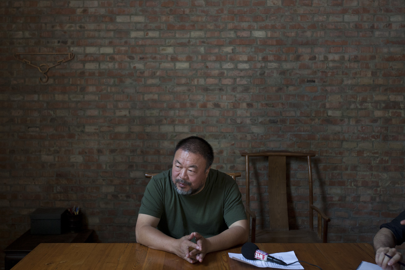 Ai Weiwei dans son studio