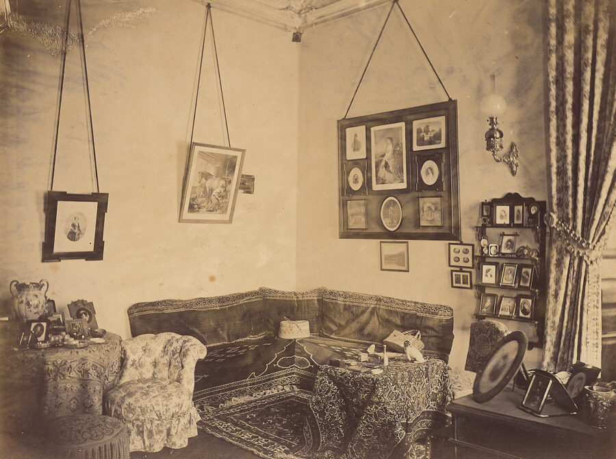 Vieille photo d un intérieur à Saint-Pétersbourg