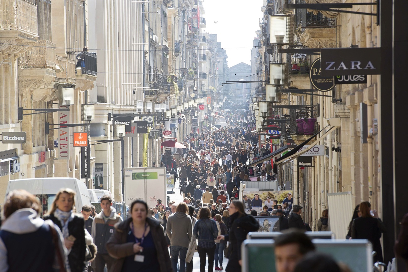 Une rue à Bordeaux