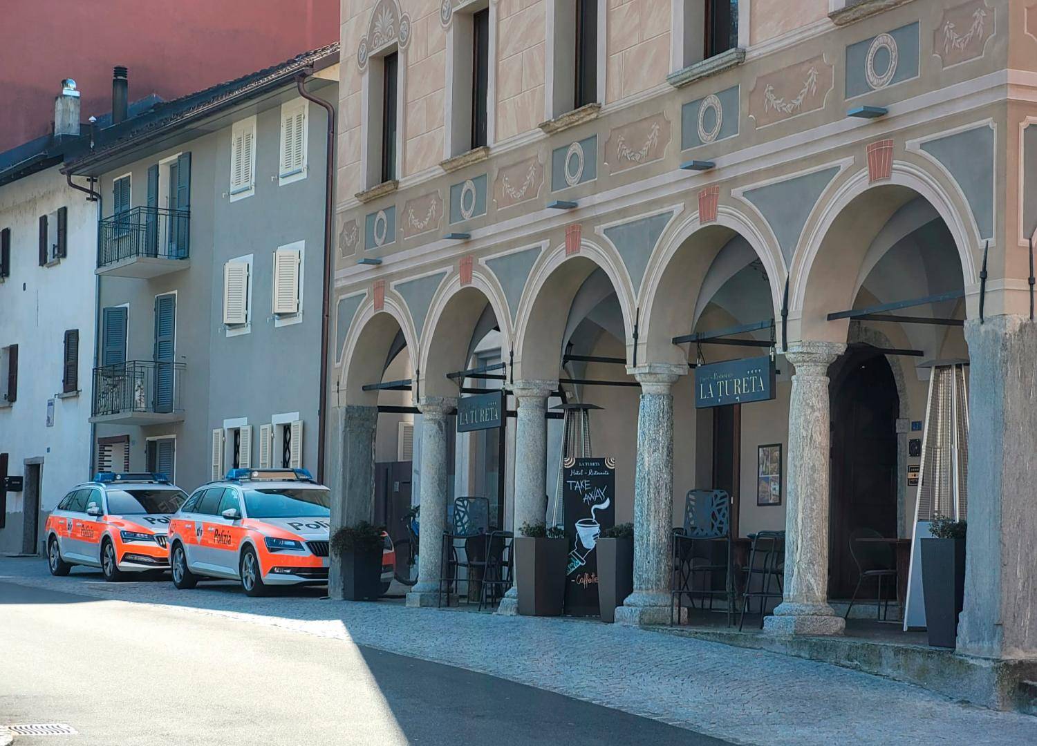 L hotel la Tureta dove Davide Lacerenza ha soggiornato