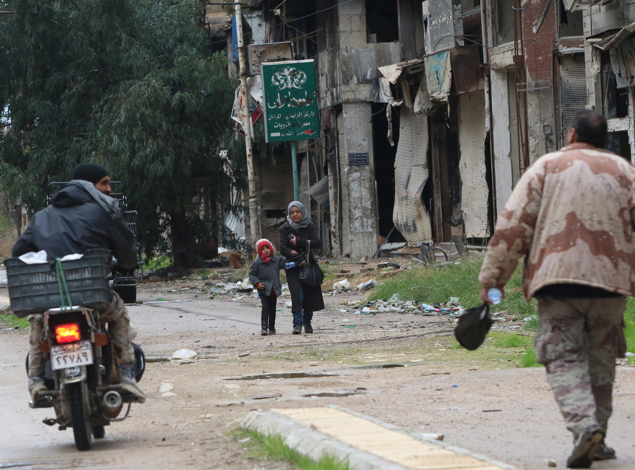 Destructions en Syrie