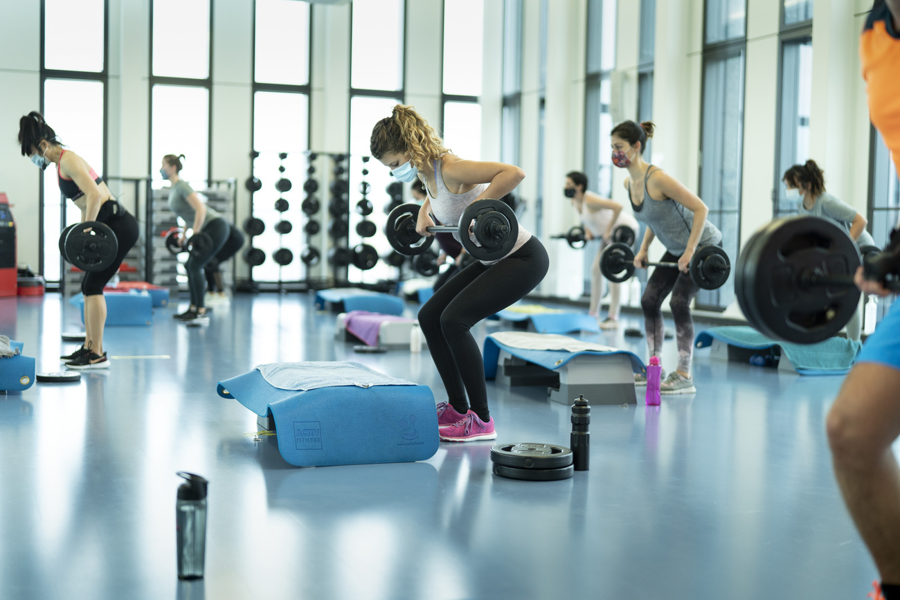 donne in palestra