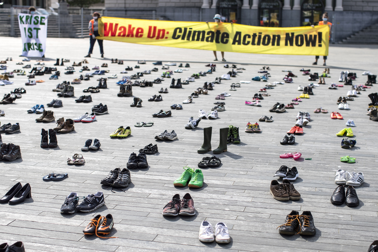 Manif climat à Berne