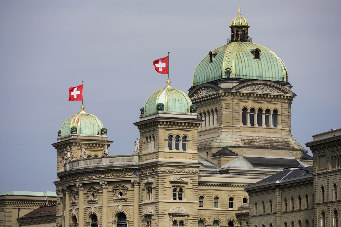 Swiss flags