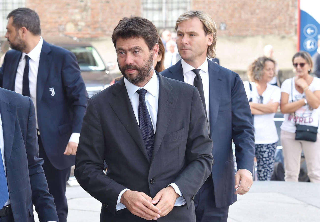 Il presidente della Juventus, Andrea Agnelli.