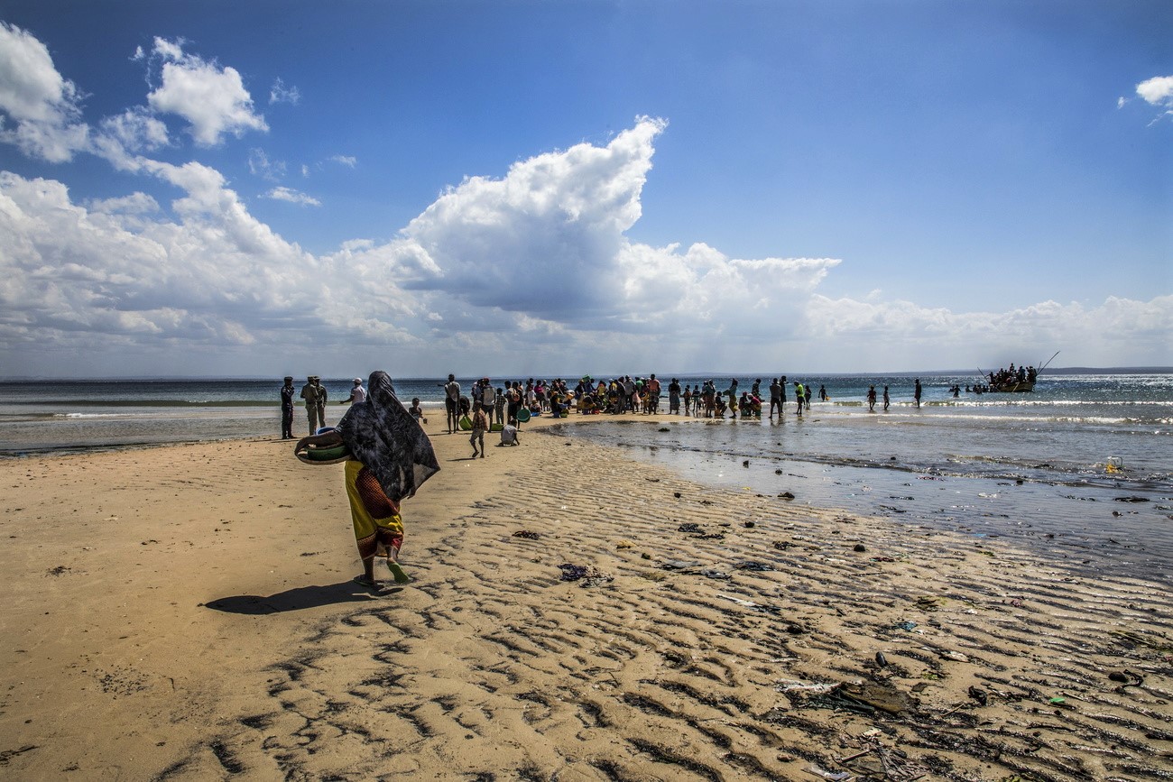 Mosambikanische Flüchtlinge