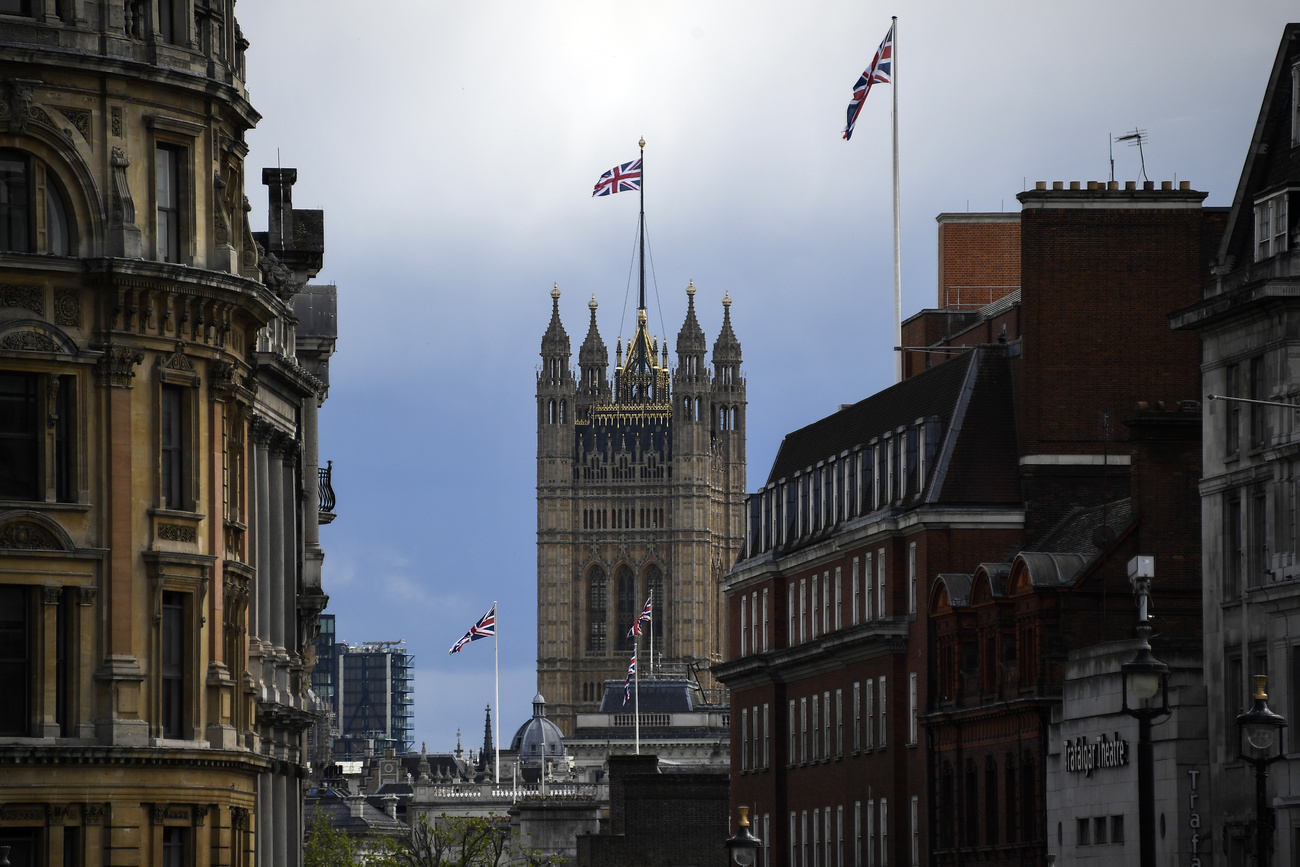 The Victoria Tower in Westminster