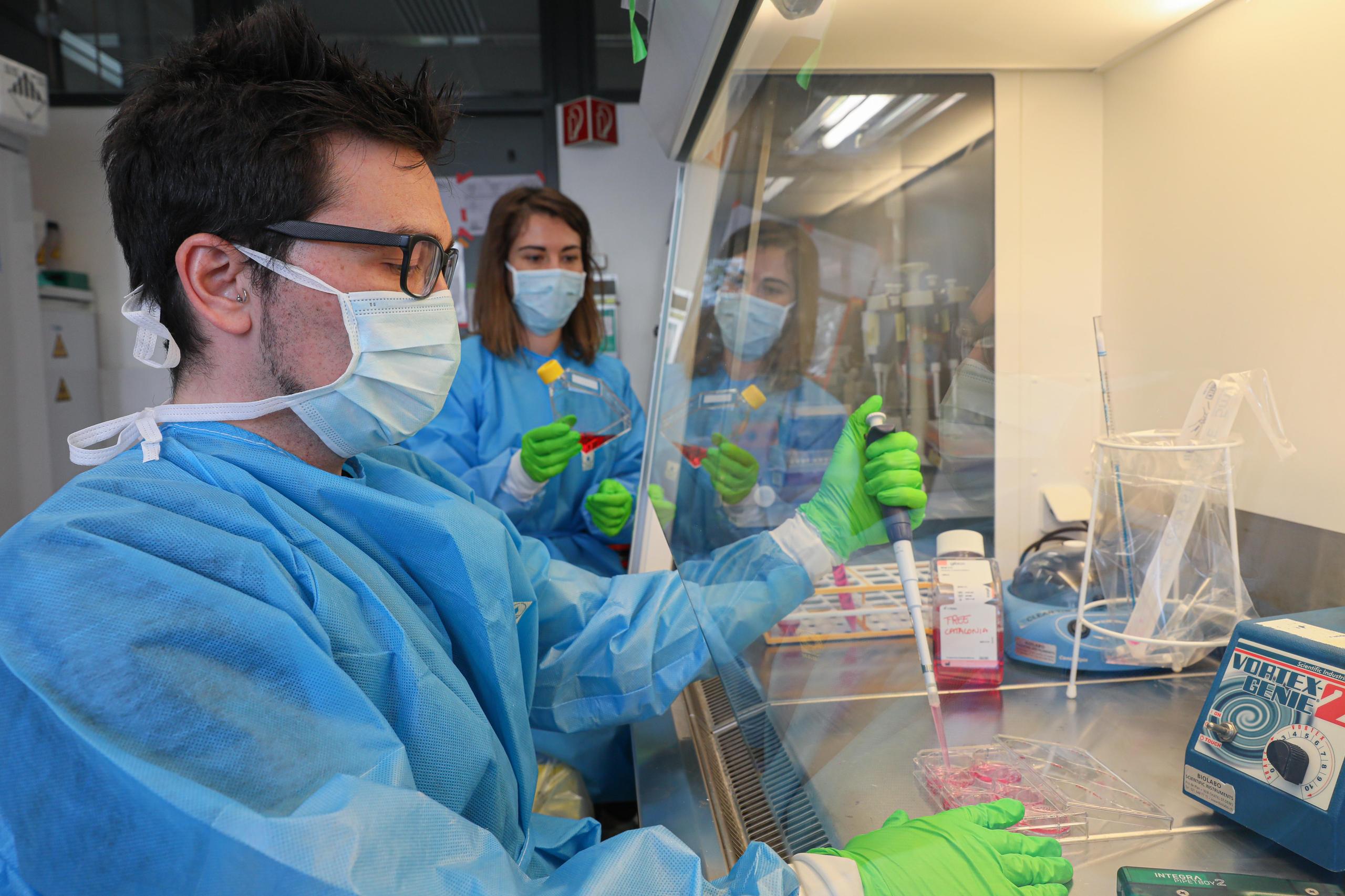 EPFL scientist Xavier Fernandez Cassi