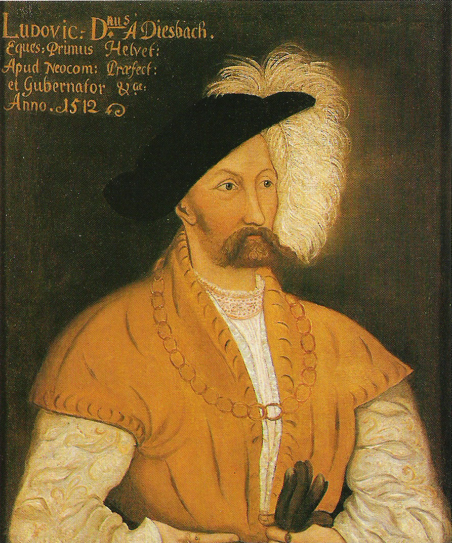 Gemälde von Mann mit Hut