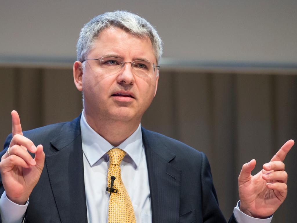 Porträt von Severin Schwan, CEO vom Schweizer Pharma-Multi Roche