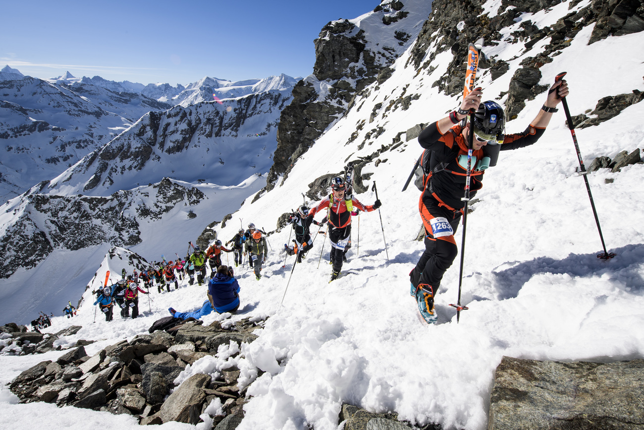 The Patrouille des Glaciers race.