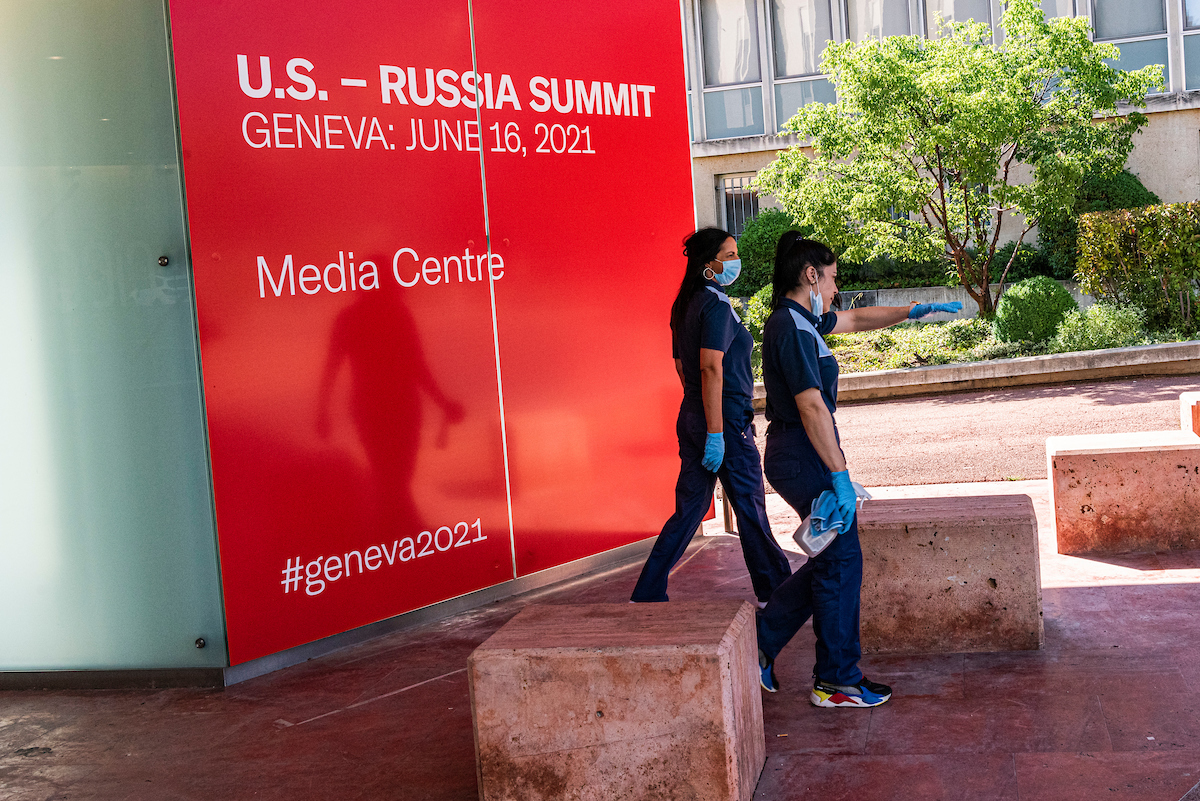 preparativos para la cumbre Biden-Puti en Ginebra