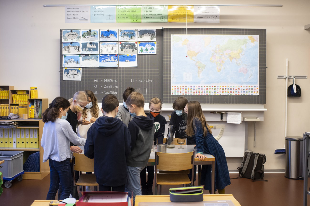 Niños en clases