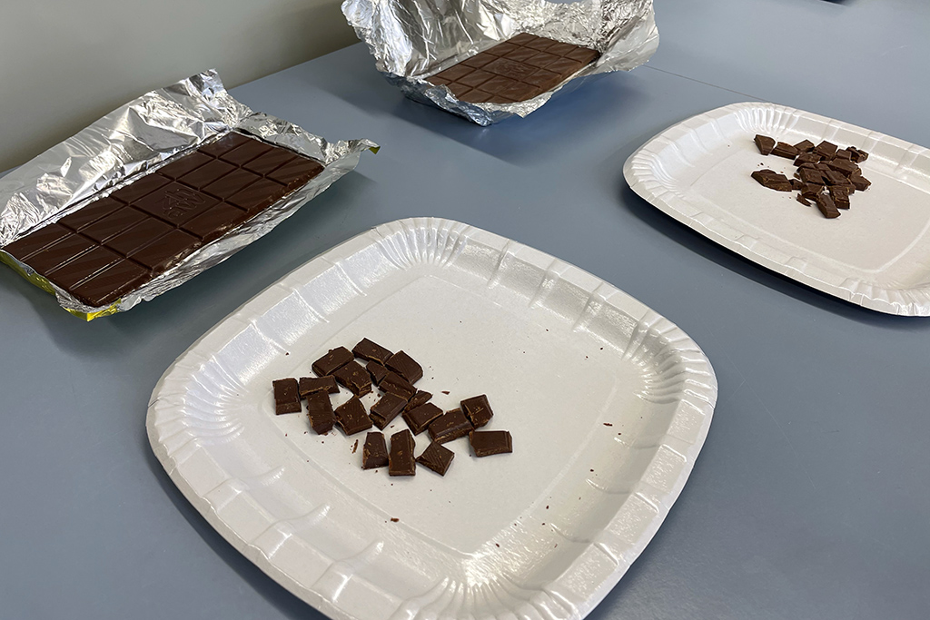Chocolate de laboratorio
