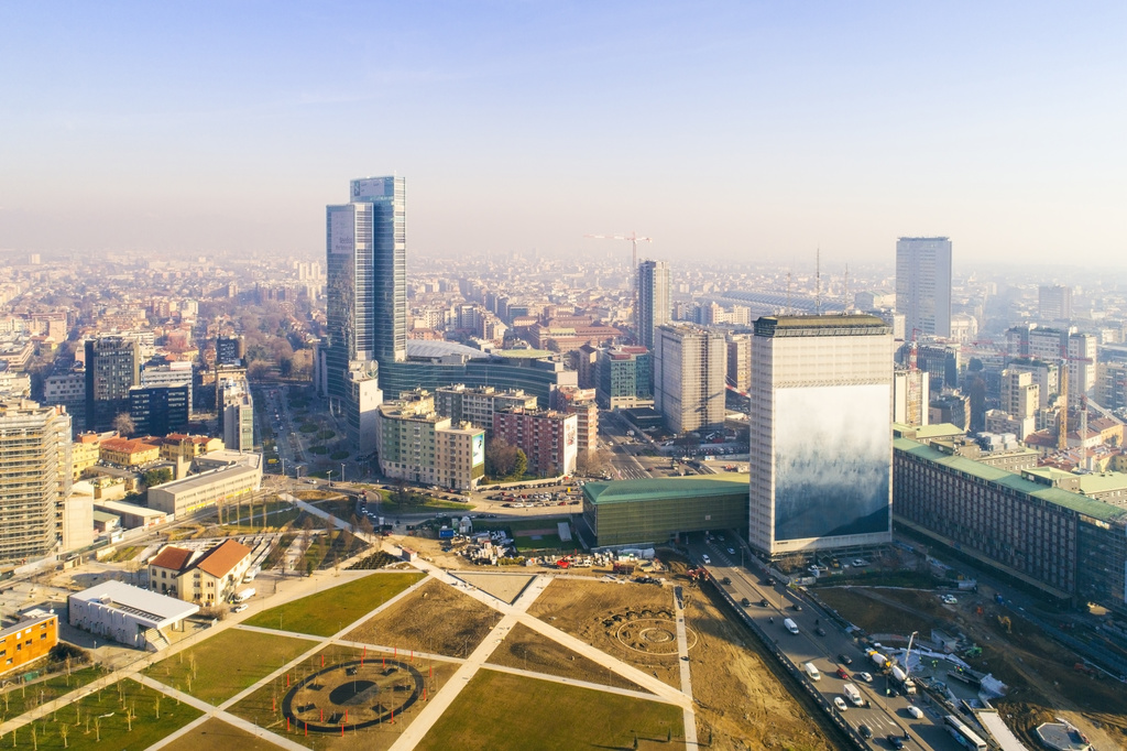 milano vista dall alto