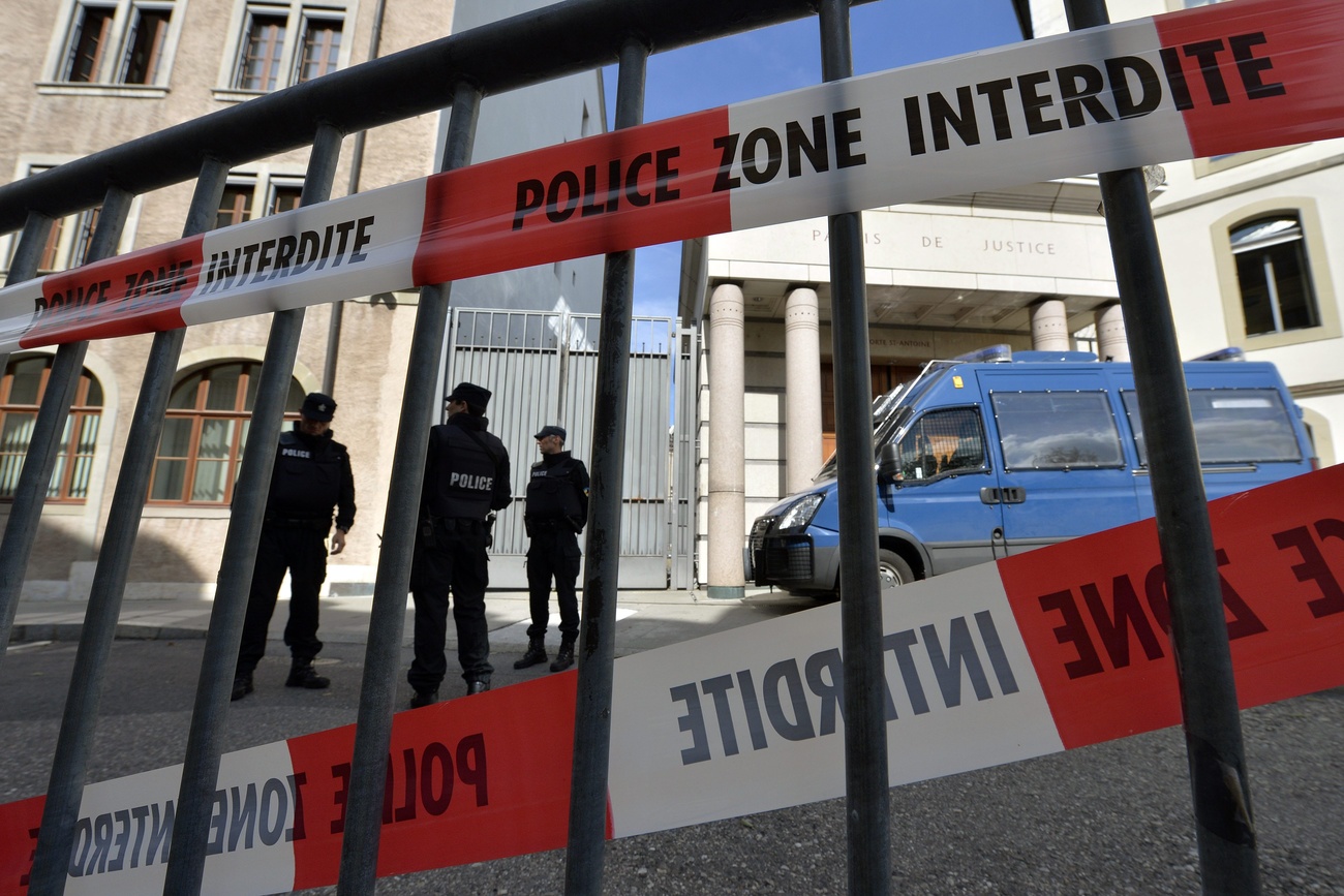 sbarramento di polizia