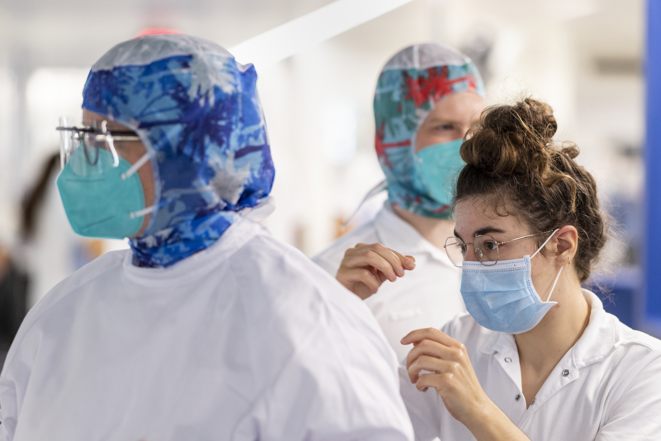 Doctors in masks