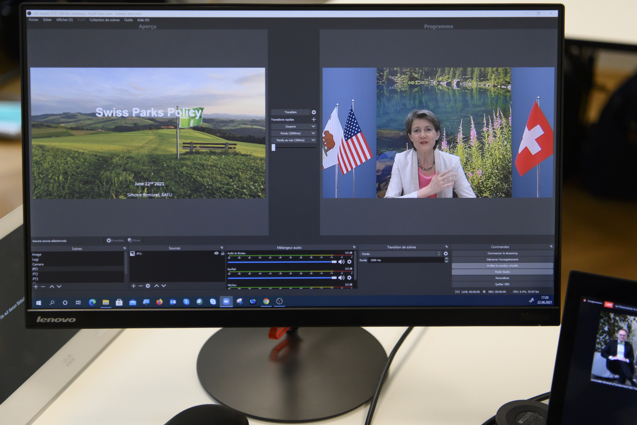 Simonetta Sommaruga sur écran