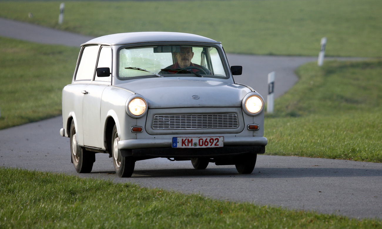 Una vecchia Trabant.