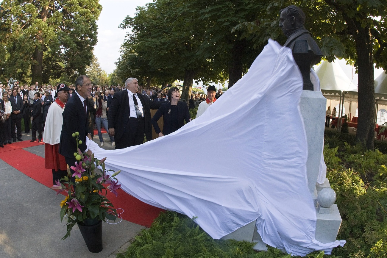 Einweihung der Büste