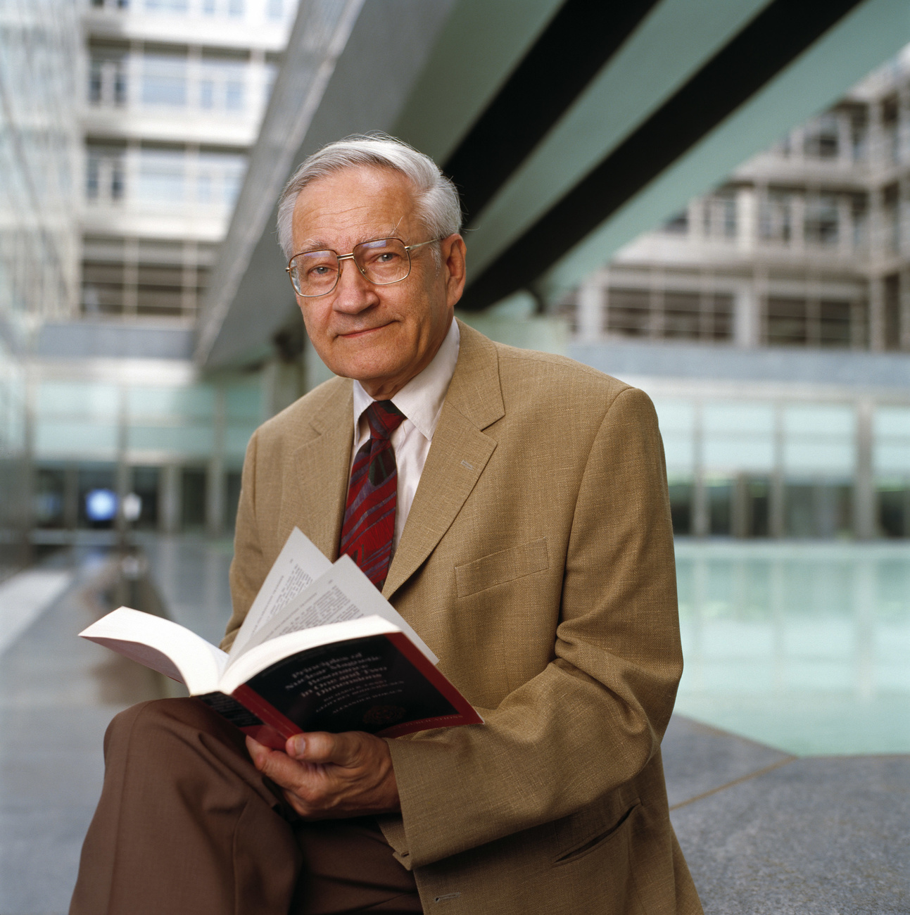 Ritratto del professor Richard Ernst.