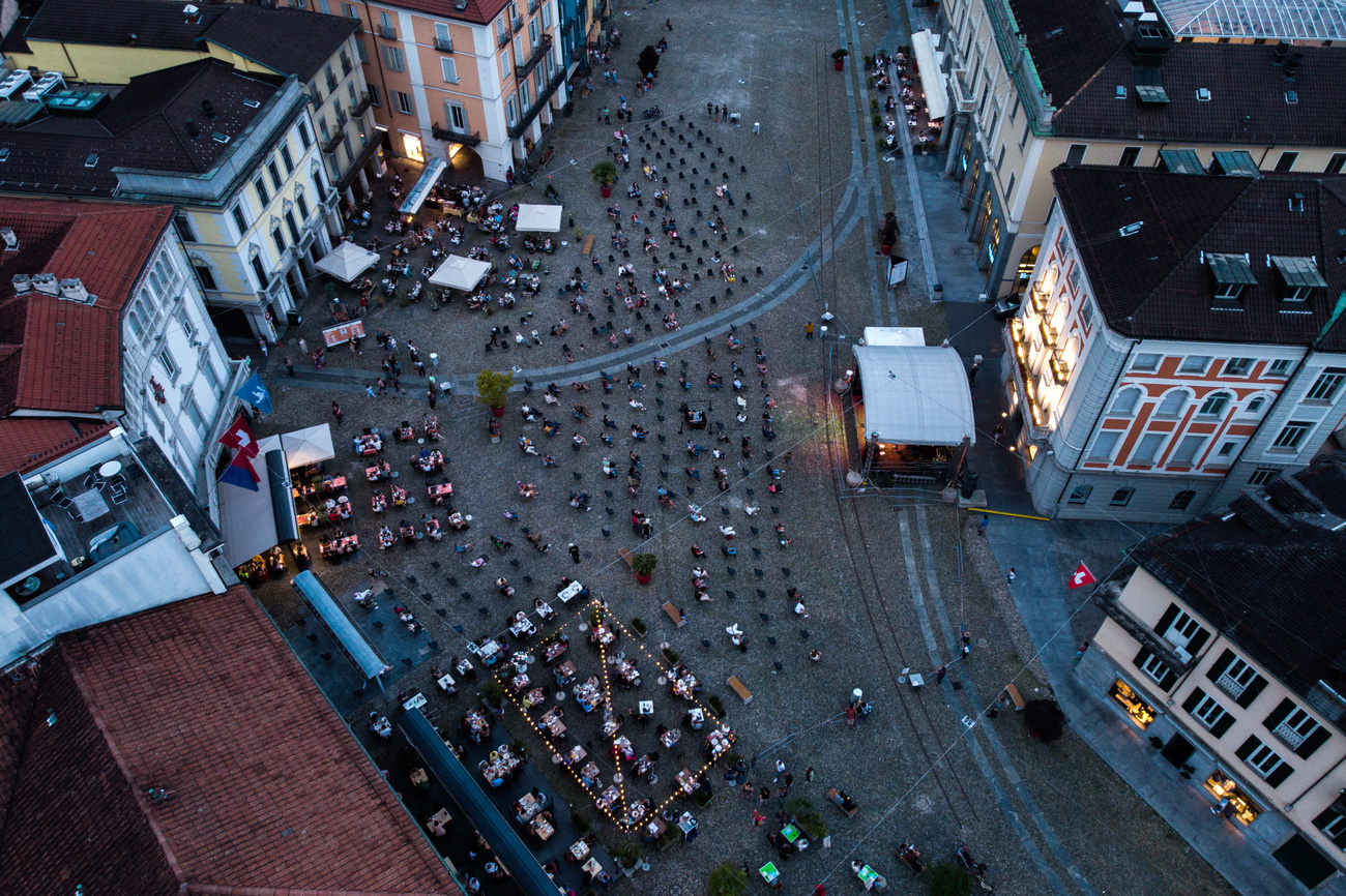 piazza vista dall alto