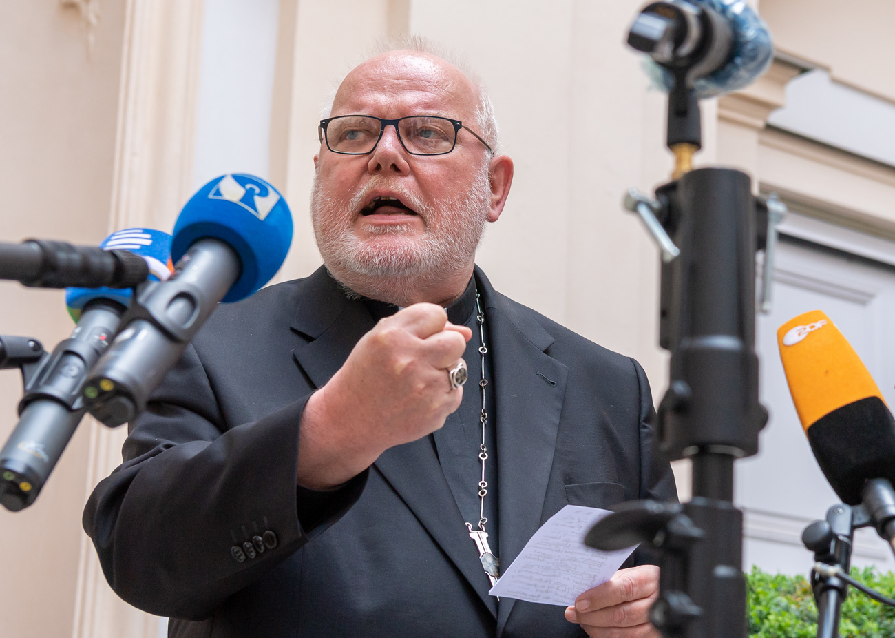 Il cardinale tedesco Reinhard Marx.