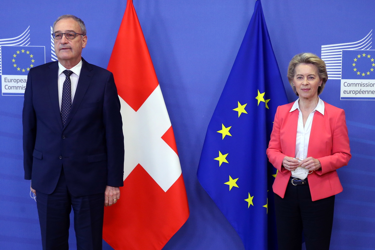 Guy Parmelin et Ursula von der Leyen