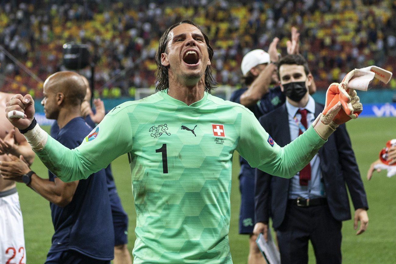 Yann Sommer jubelt