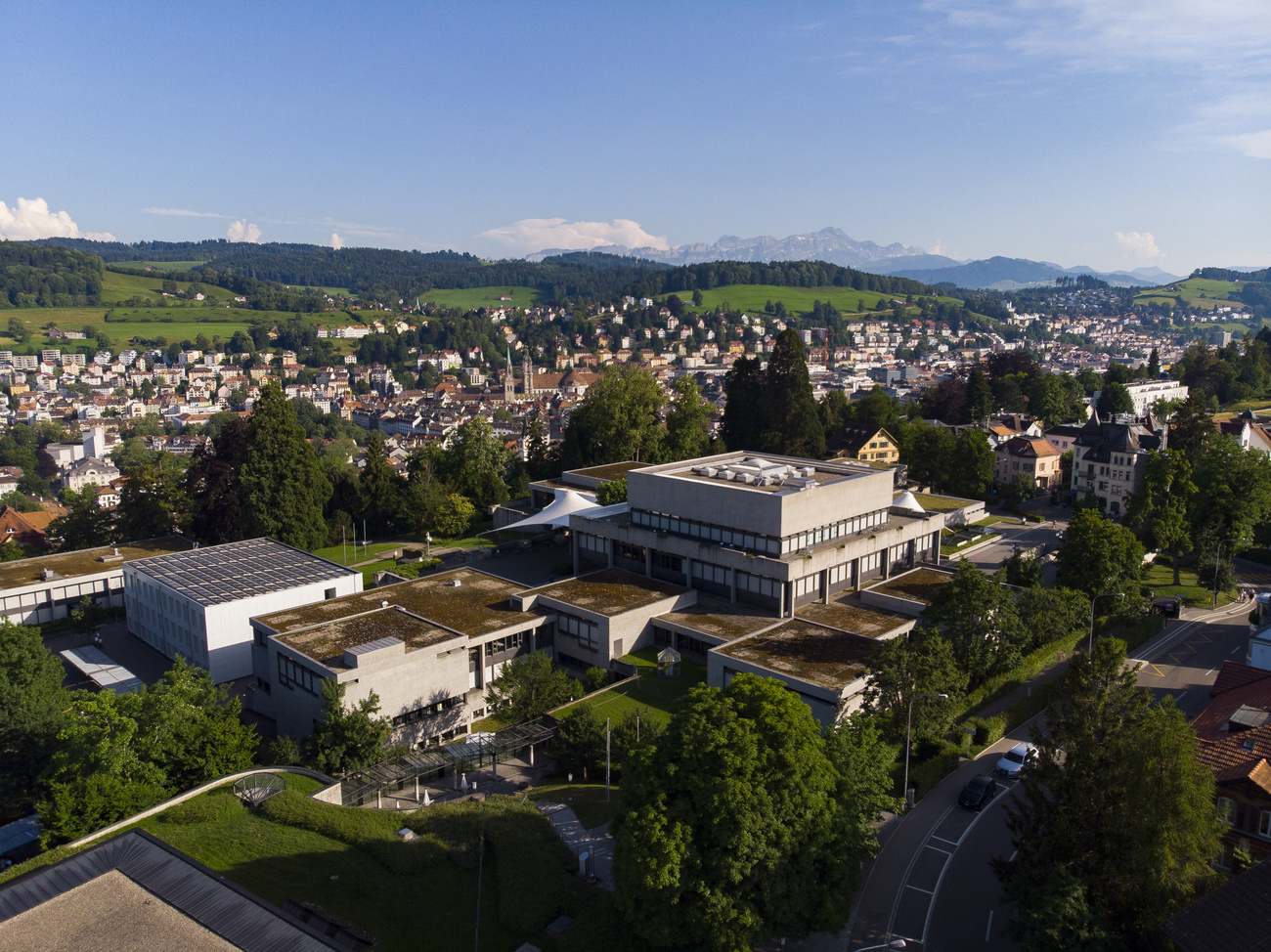 The University of St Gallen campus, as seen in 2019