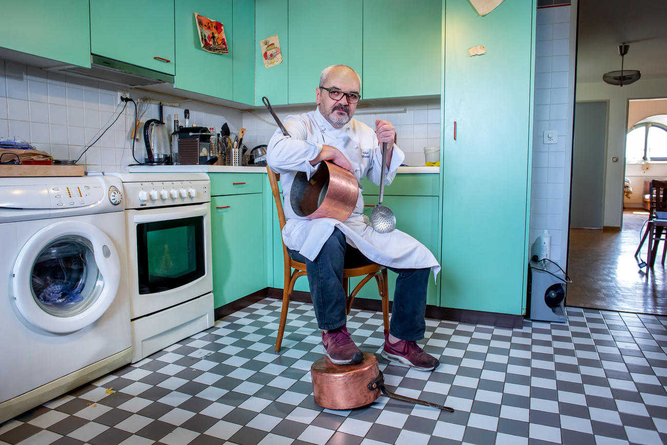 Christophe Thuet, cocinero, 50 años.