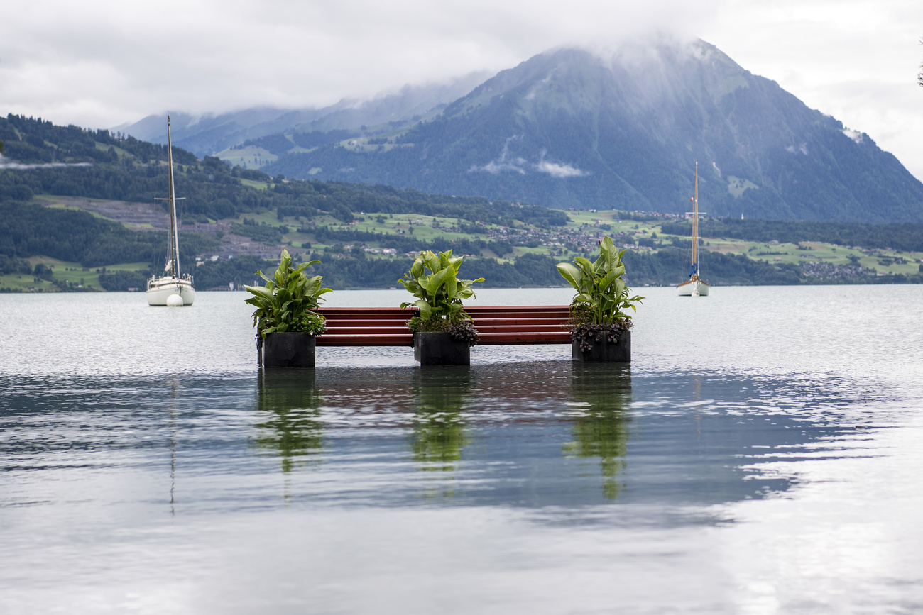 Lake Thun on Thursday