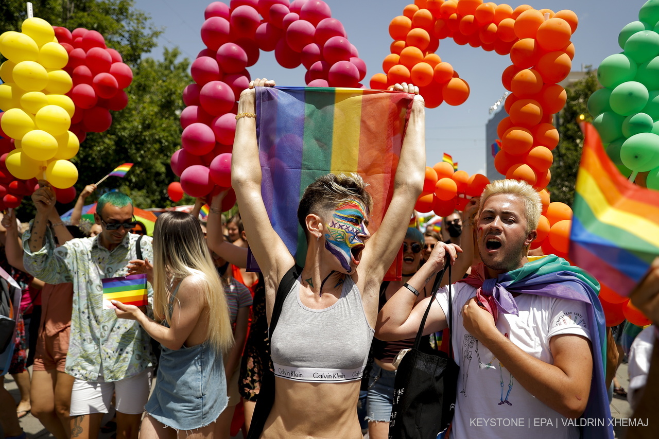 Gay Pride Kosovo im Juli 2021
