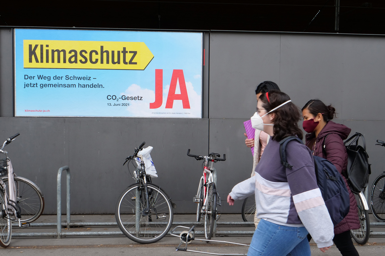 young people and campaign poster