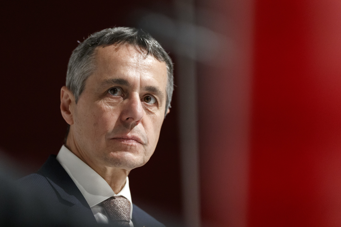 Le ministre des Affaires étrangères suisse Ignazio Cassis
