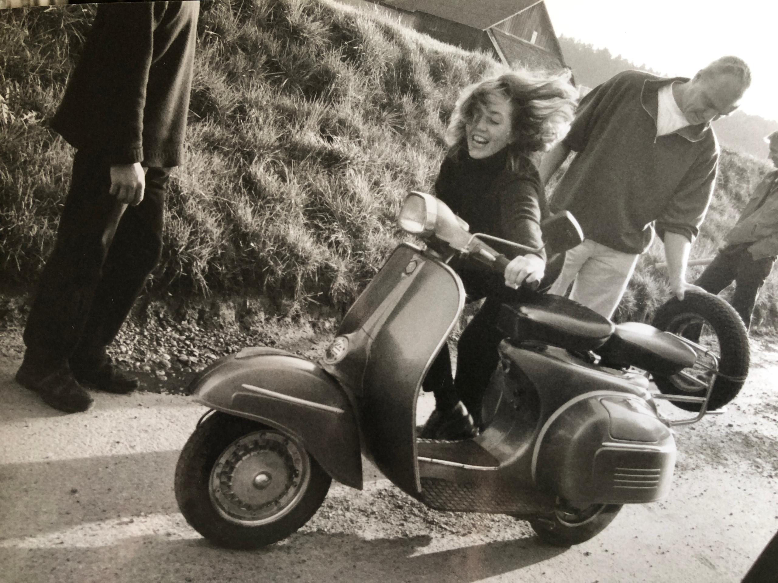 Vespa-Rally, mutmasslich in den Siebzigerjahren