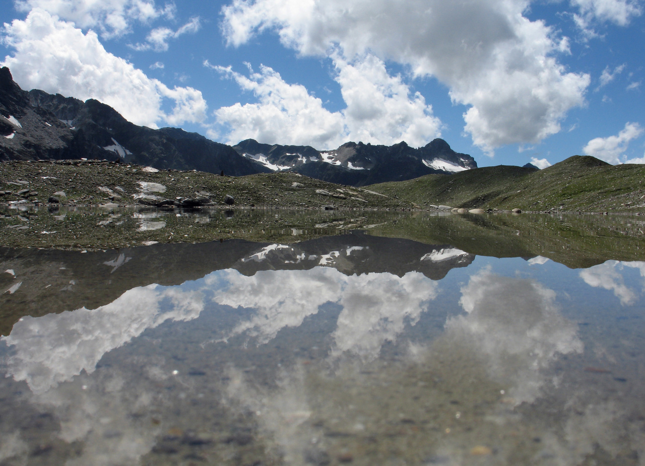 Swiss lakes glacier