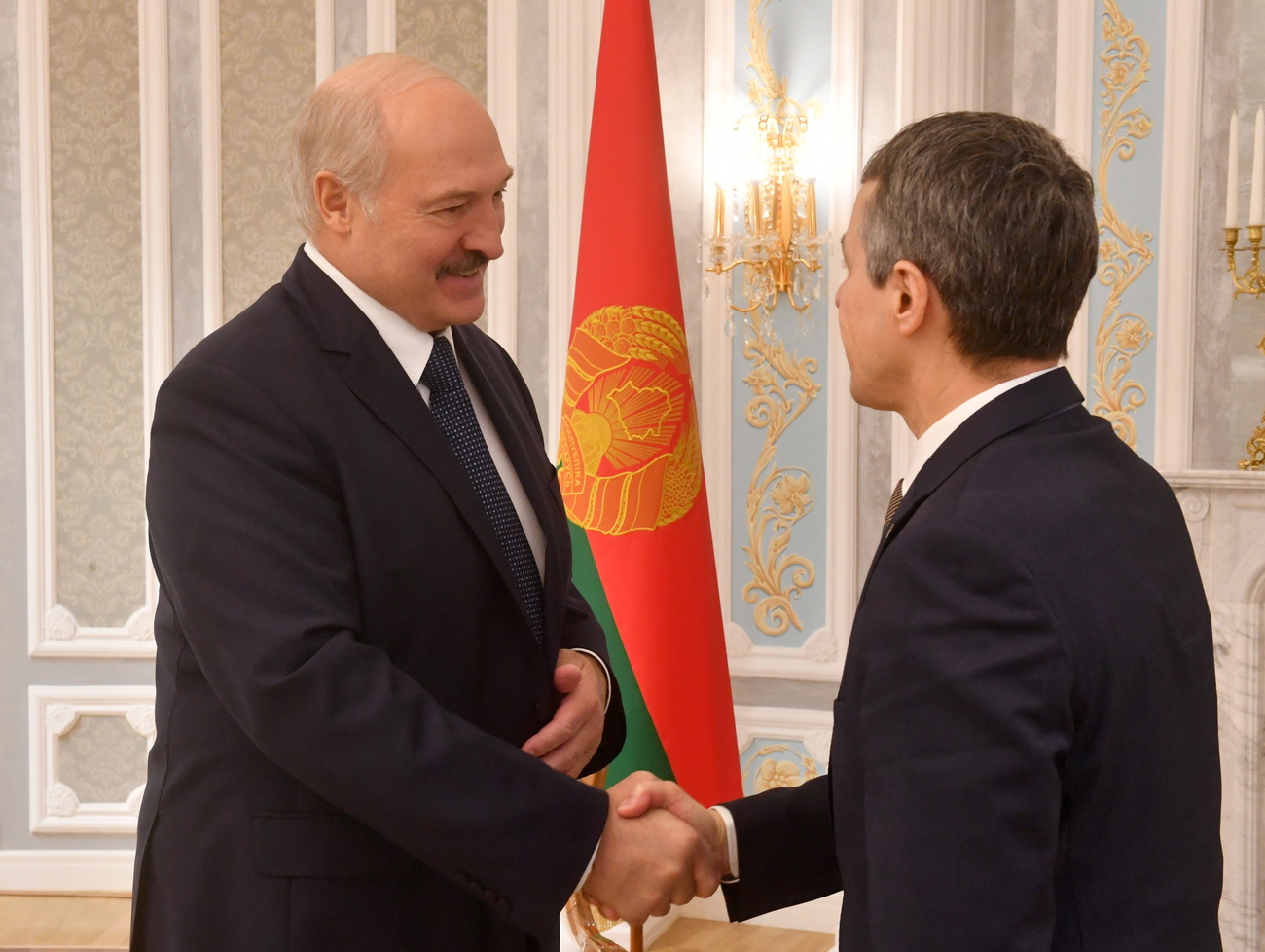 Rencontre entre les chefs d Etats suisse et biélorusse en février 2020