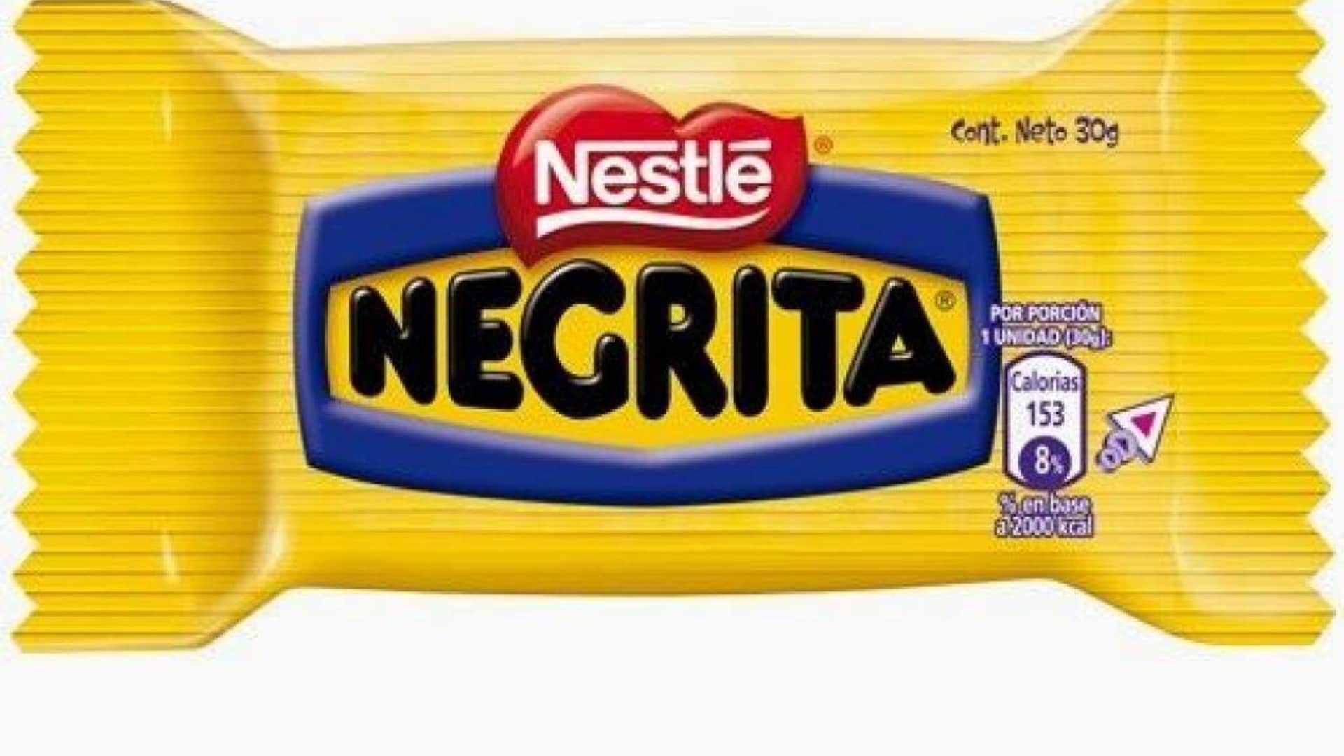 la confezione del biscotto Negrita.