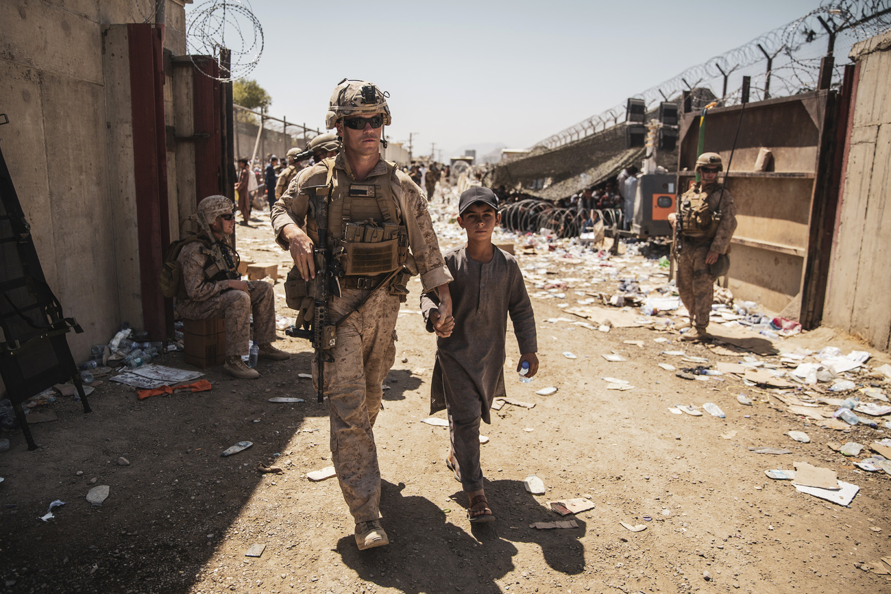 Militari statunitensi a Kabul.